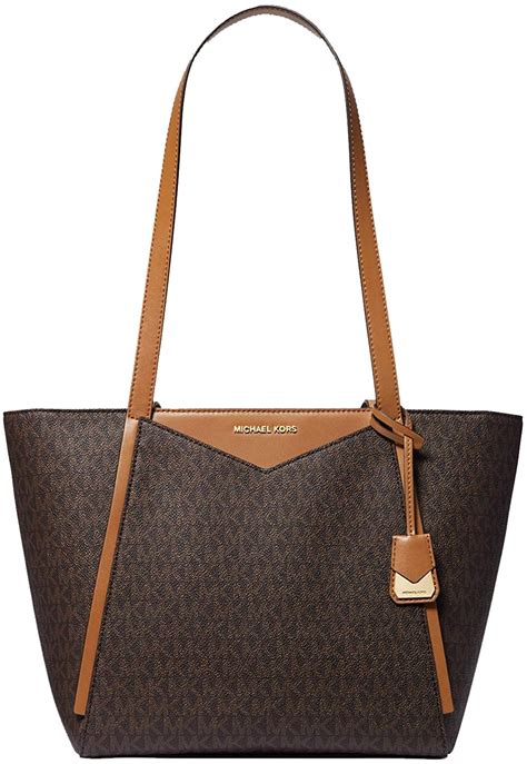 michael michael kors whitney small top zip tote 